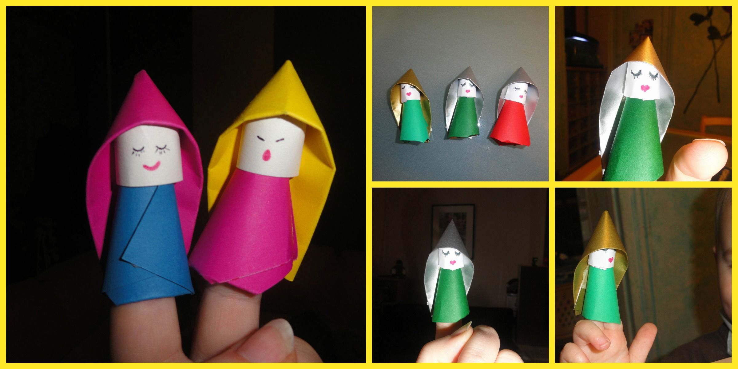 Marionnettes à Doigts Omikse – Le Cadeau Fait Main Pour Les 5-7 Ans, Personnages De "Bonne Nuit Les Petits"